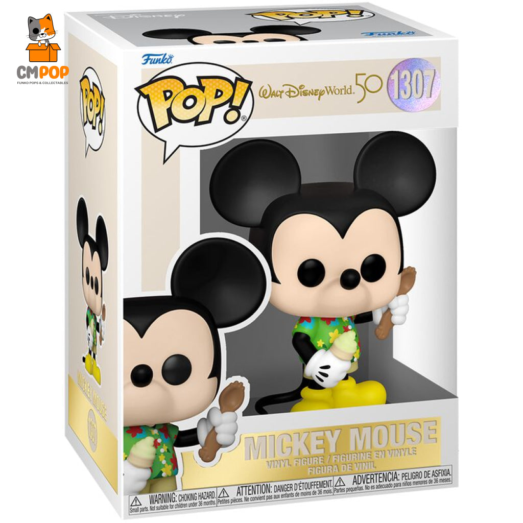 Mickey Mouse - #1307 Funko Pop! Disney 50 Pop