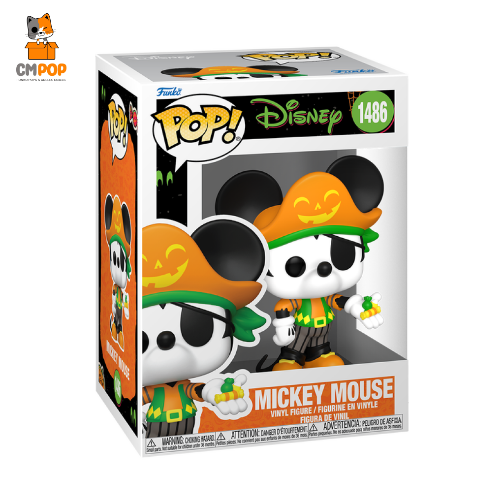 Mickey Mouse Pirate - #1486 Funko Pop! Disney Pop