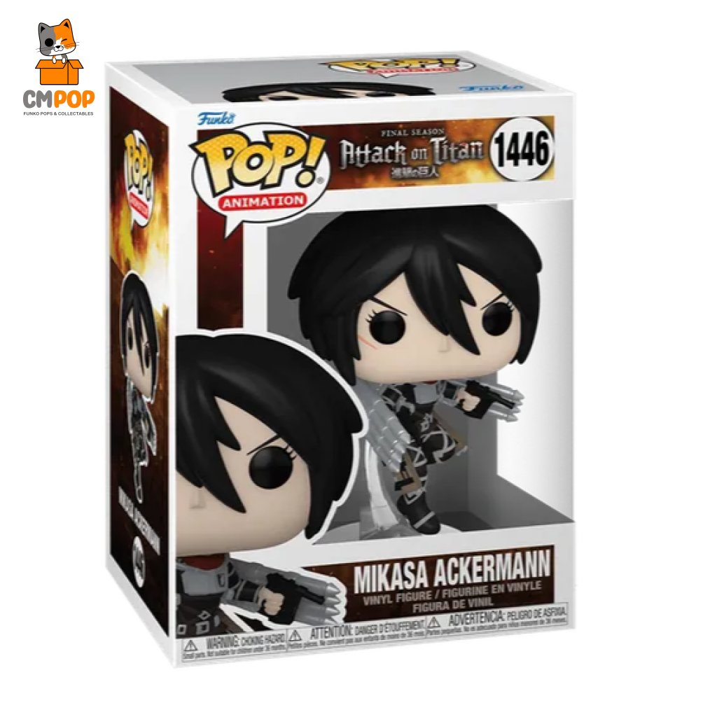 Attack On Titan: Mikasa Ackerman - #1446 Funko Pop! Titan Pop