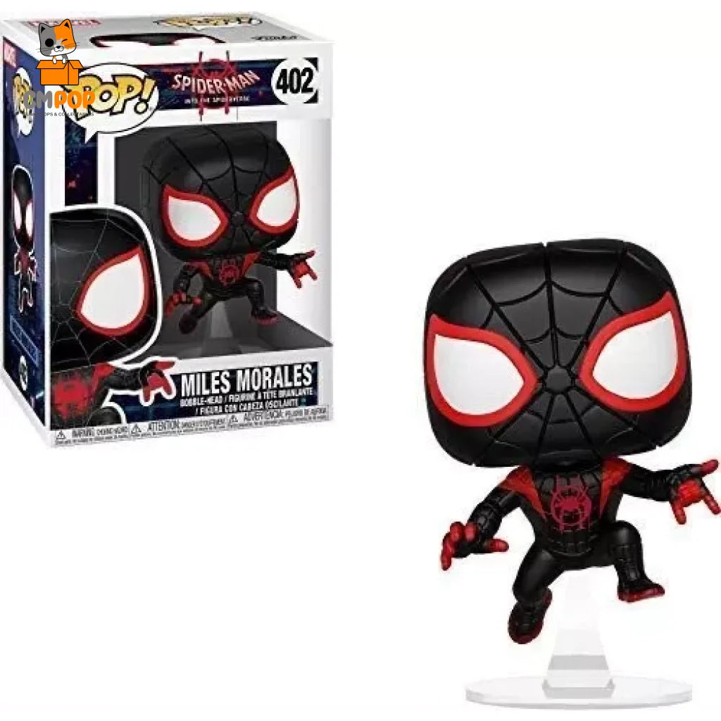 Miles Morales - #402 Funko Pop! Marvel -Spider-Man Into The Spiderverse Pop