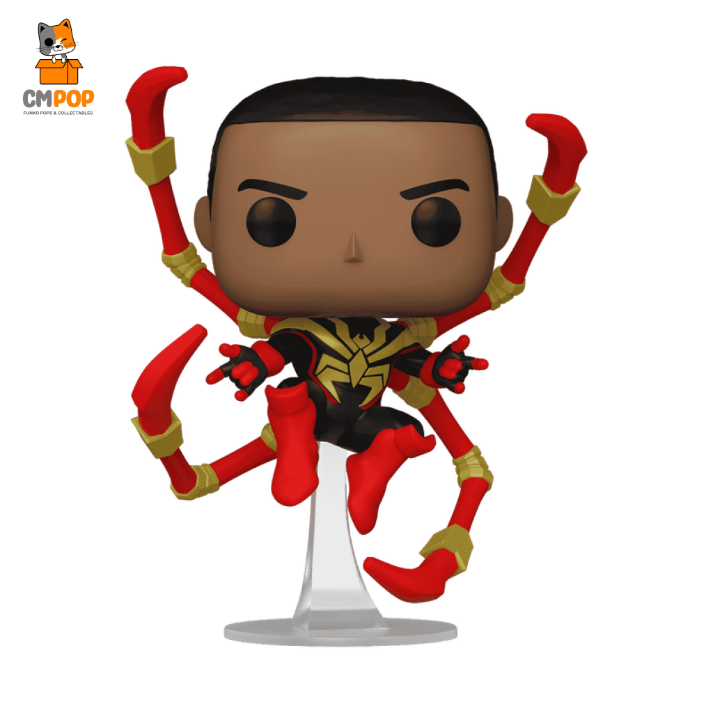 Miles Morales Iron Spider #1448 - Funko Pop! Marvel Comics With Chase Pop