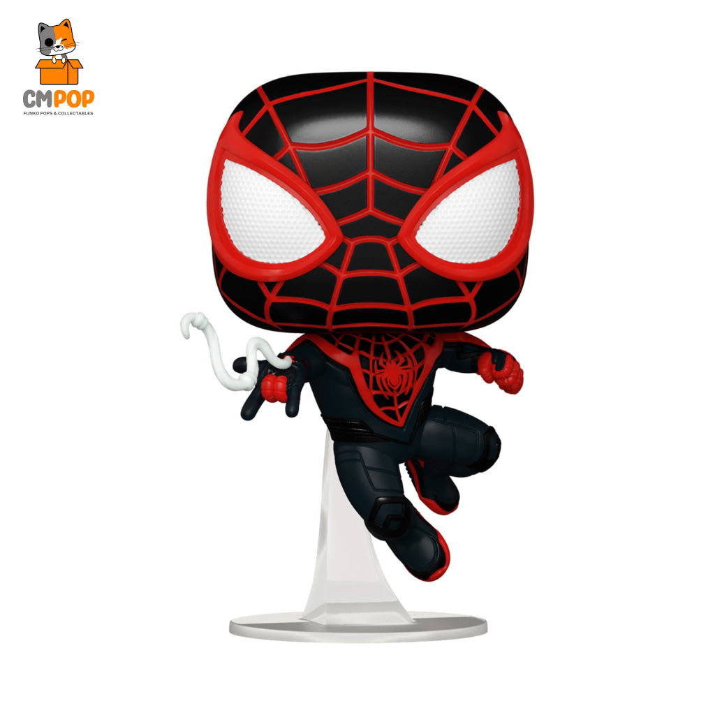 Miles Morales Upgraded Suit - #970 Spider - Man 2 Marvel Funko Pop