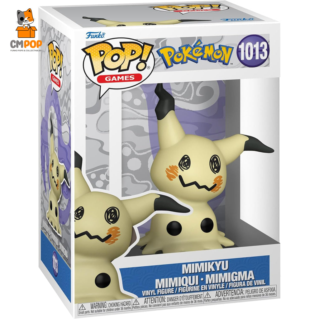 Mimikyu - #1013 Funko Pop! Games Pokemon Pop