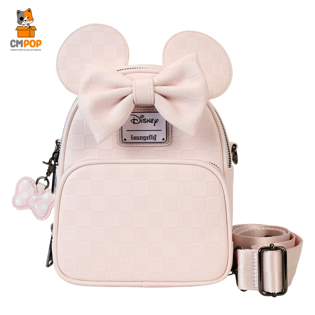 Minnie Ear Evergreen Convertible Crossbody - Disney Loungefly