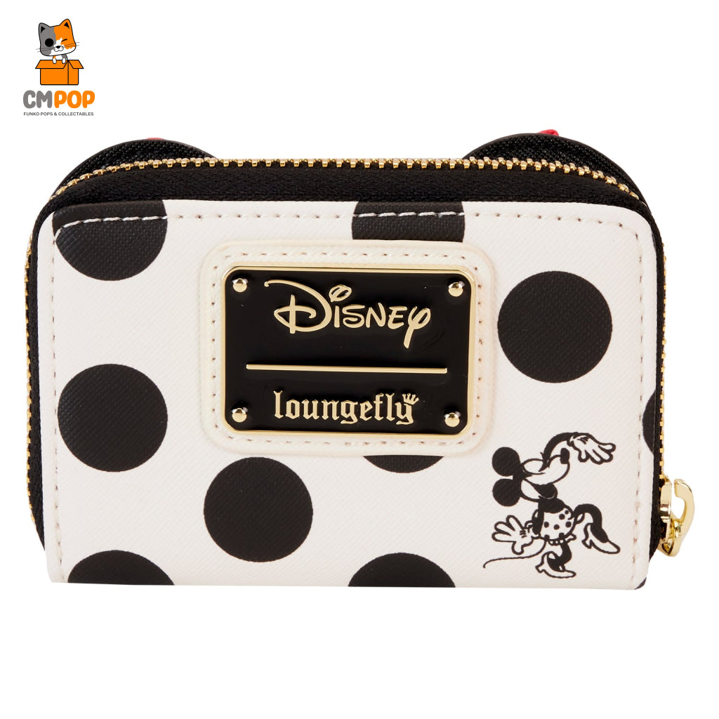 Minnie Rocks The Dots - Disney Loungefly Accordion Card Holder