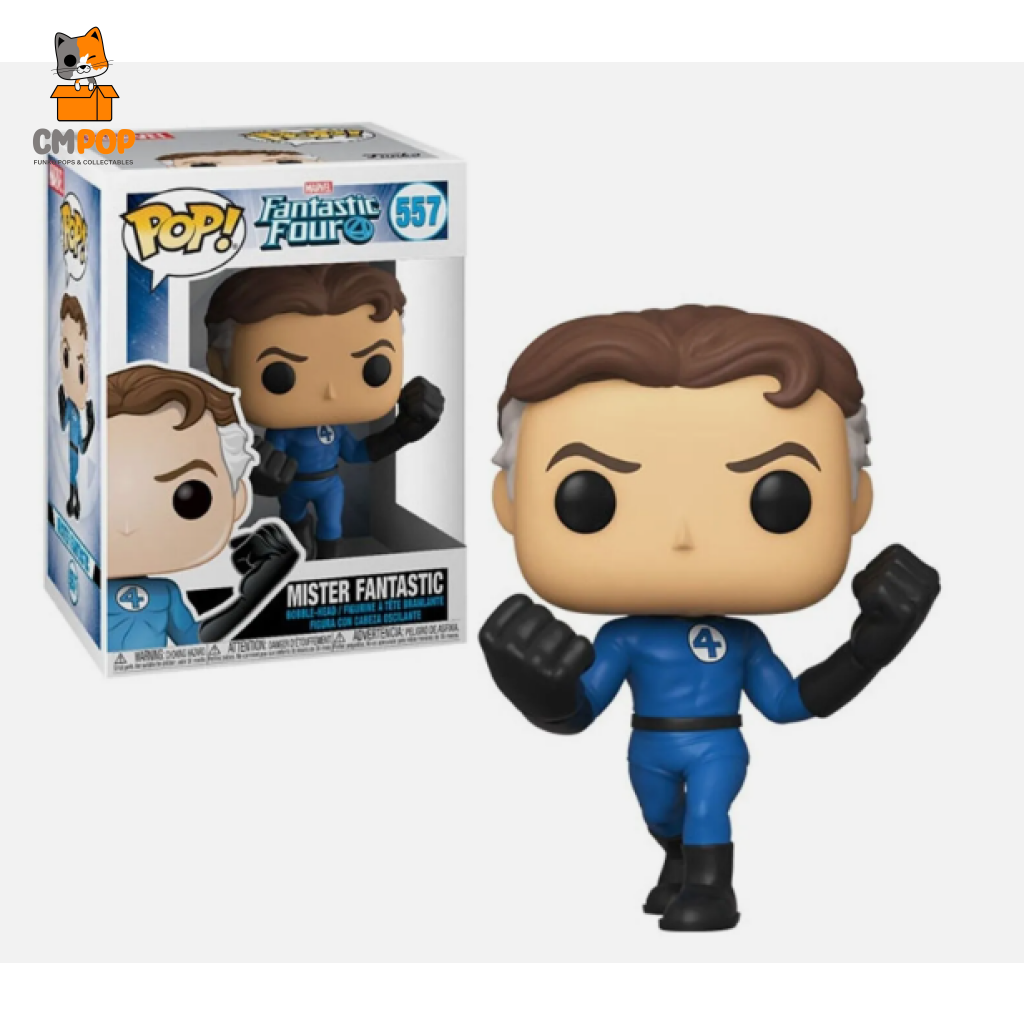 Mister Fantastic- #557- Funko Pop! - Marvel Fantastic Four Pop