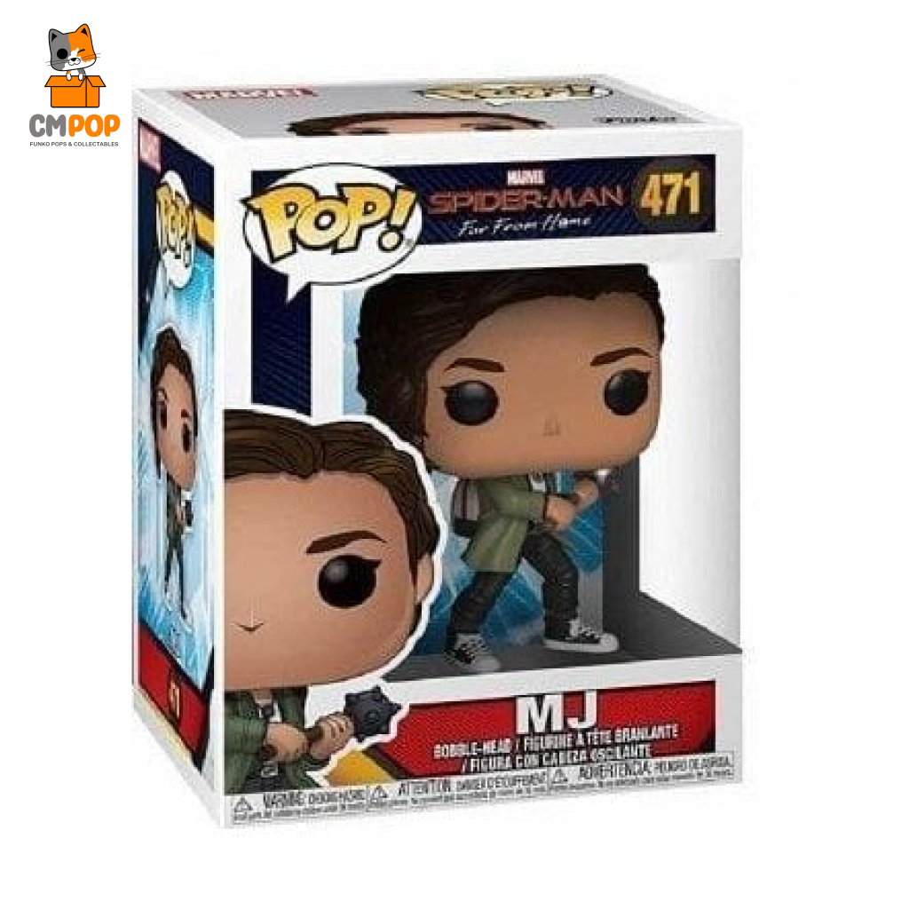 Mj - #471 Funko Pop! Marvel Spider-Man Far From Home Pop