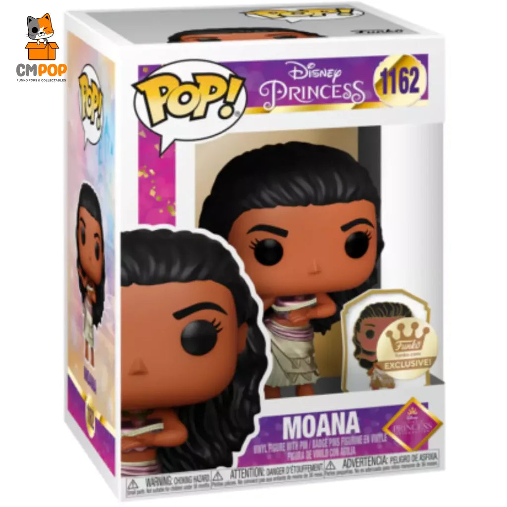 Moana - #1162 Funko Pop! Disney Princess Exclusive Pop