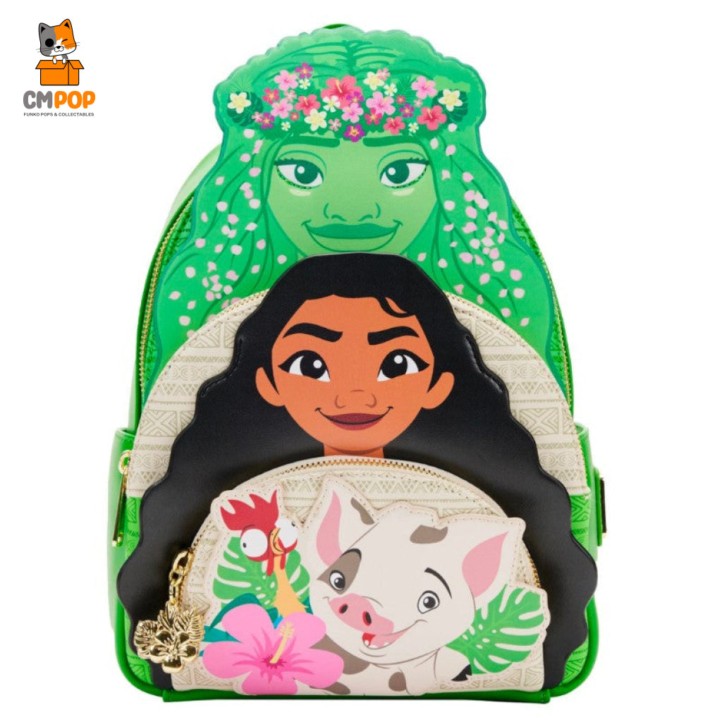 Moana & Friends Trio Mini - Disney Loungefly Backpack