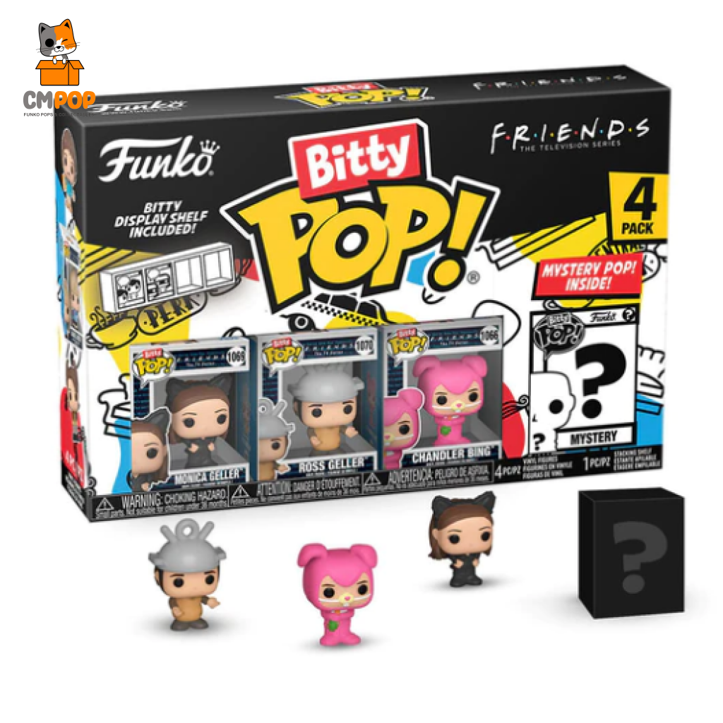 Monica -Friends- Bitty Pop 4 Pack Pop! - Funko Friends