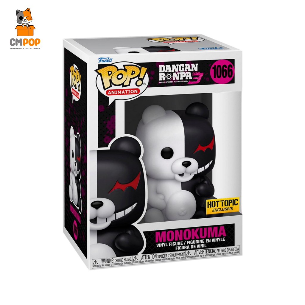 Monokuma - Dangan Ronpa 3- #1066 Funko Pop! Hot Topic Exclusive Pop