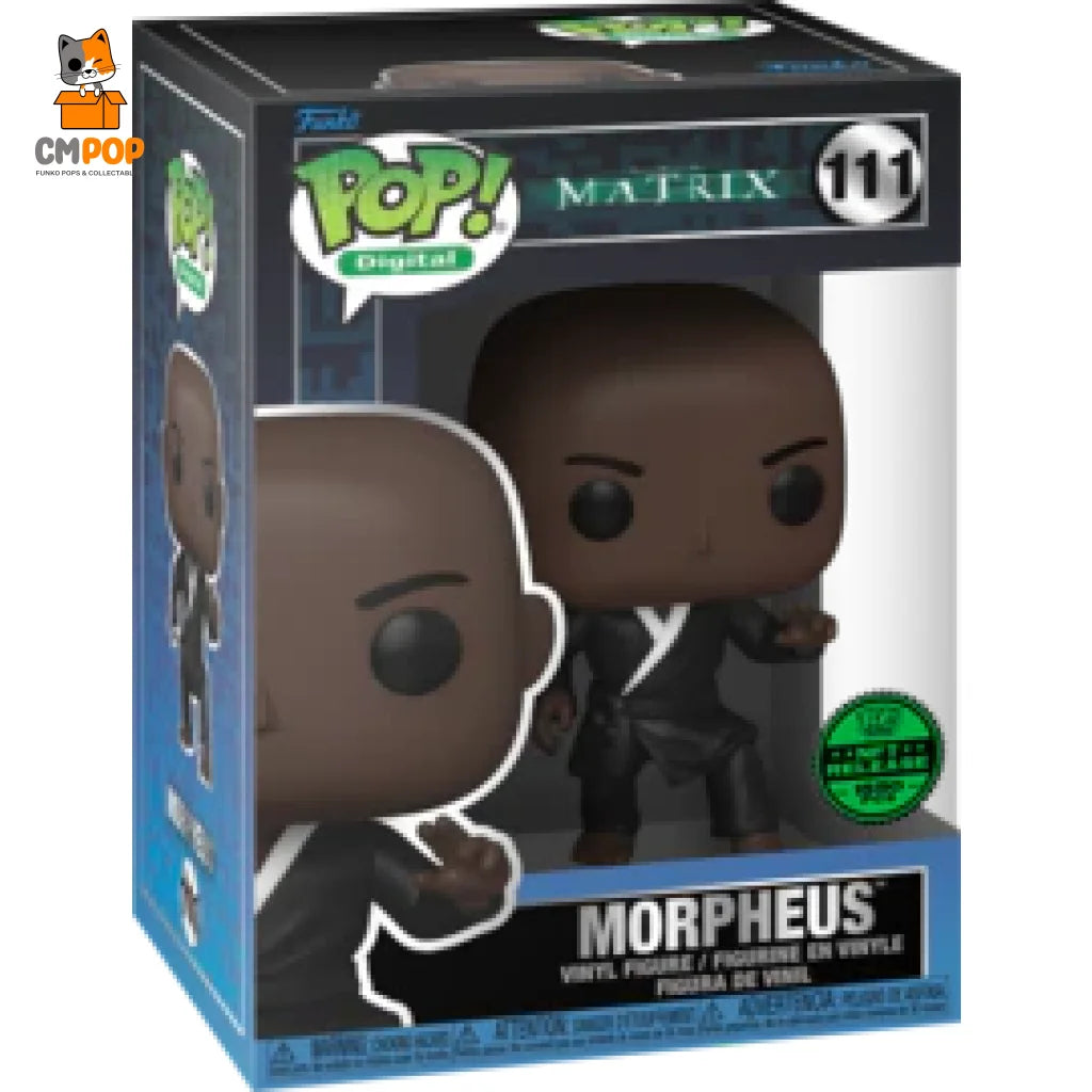 Morpheus - #111- Funko Pop! Digital The Matrix- Npt Release 1550 Pcs