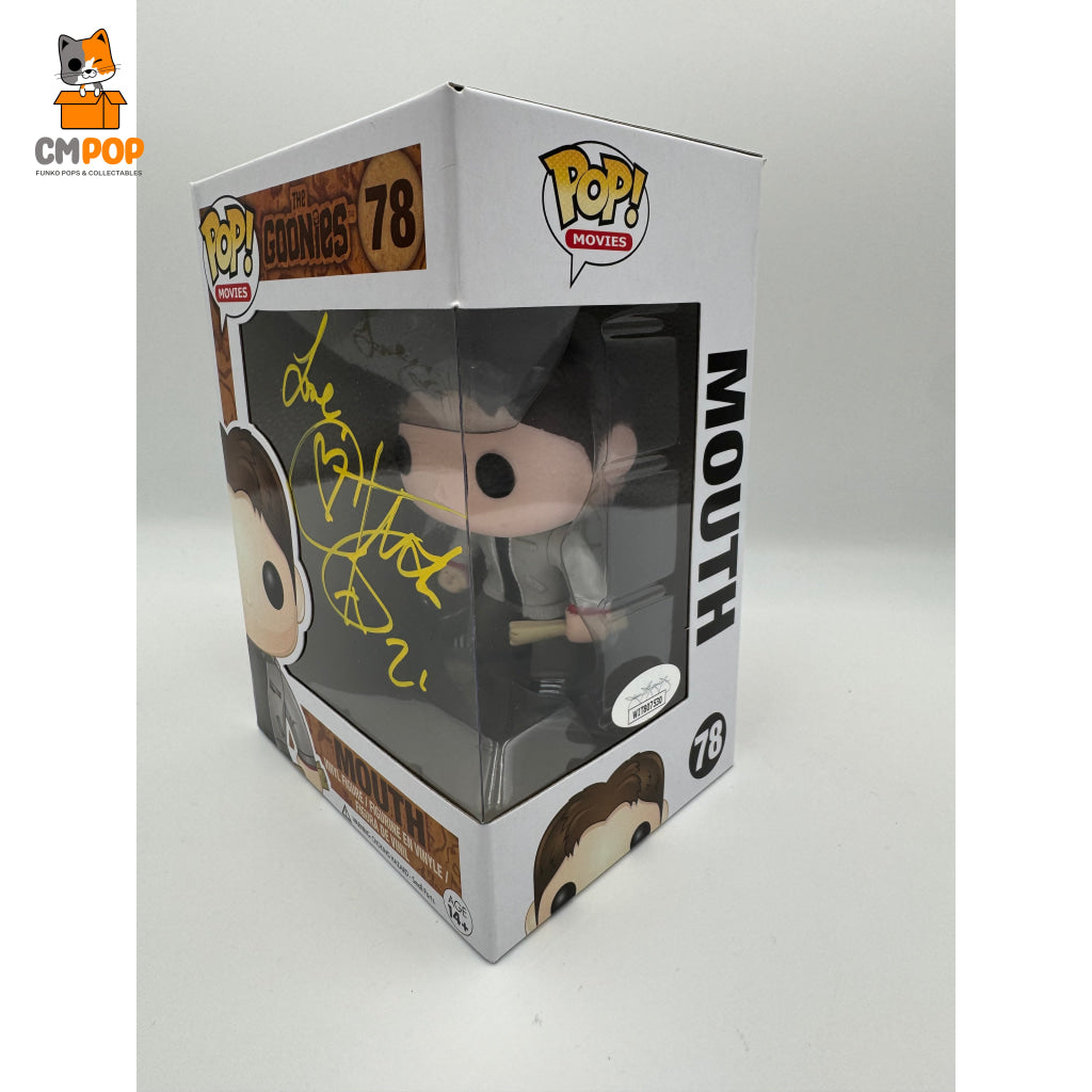 Mouth- #78 - Funko Pop! Movies Goonies Signed By Corey Feldman Certified Pop