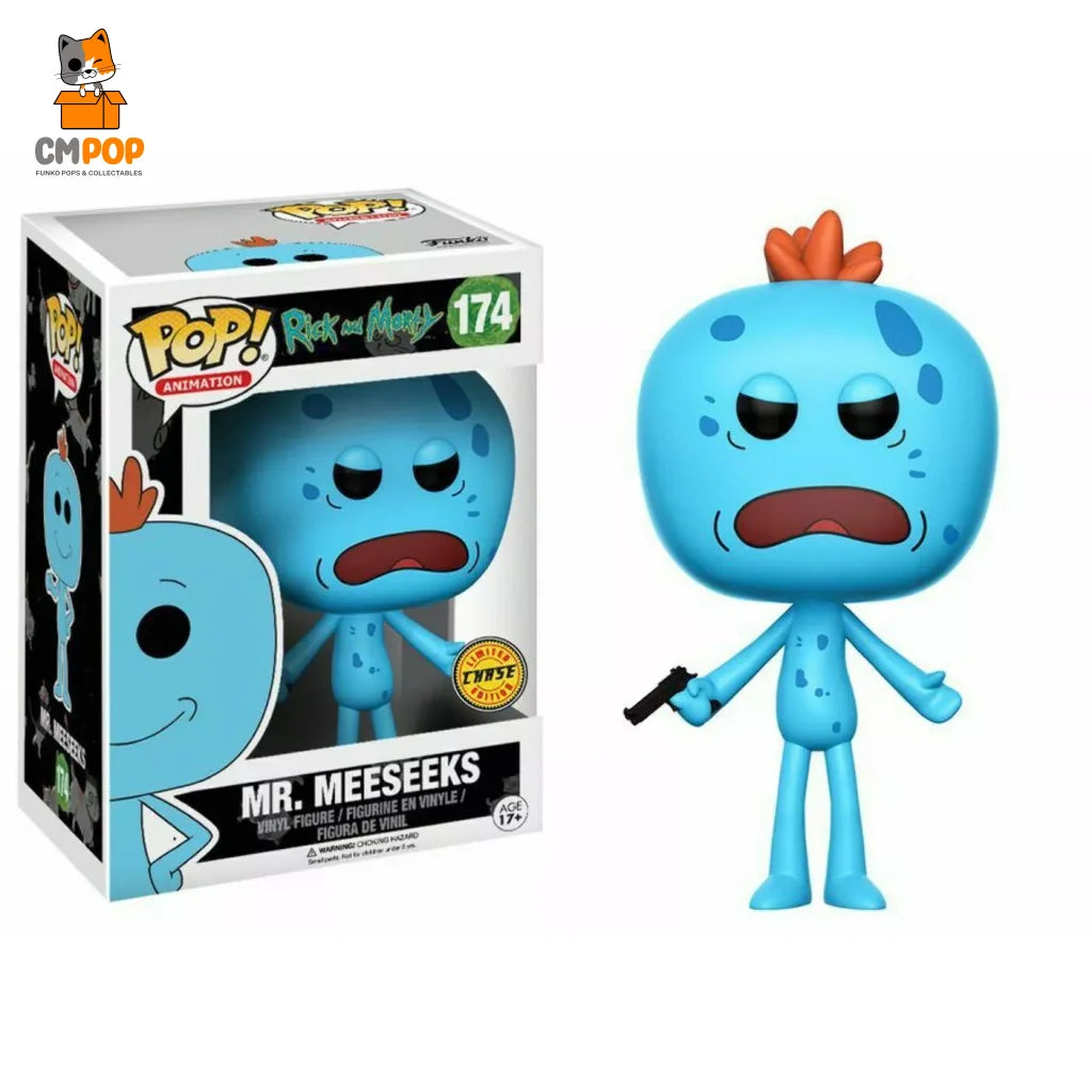 Mr. Meeseeks - #174 Funko Pop! Animation Rick And Morty Limited Edition Chase