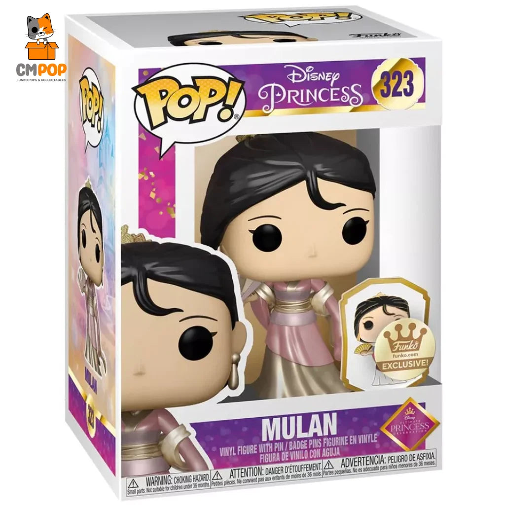 Mulan - #323 Funko Pop! Disney Exclusive Pop