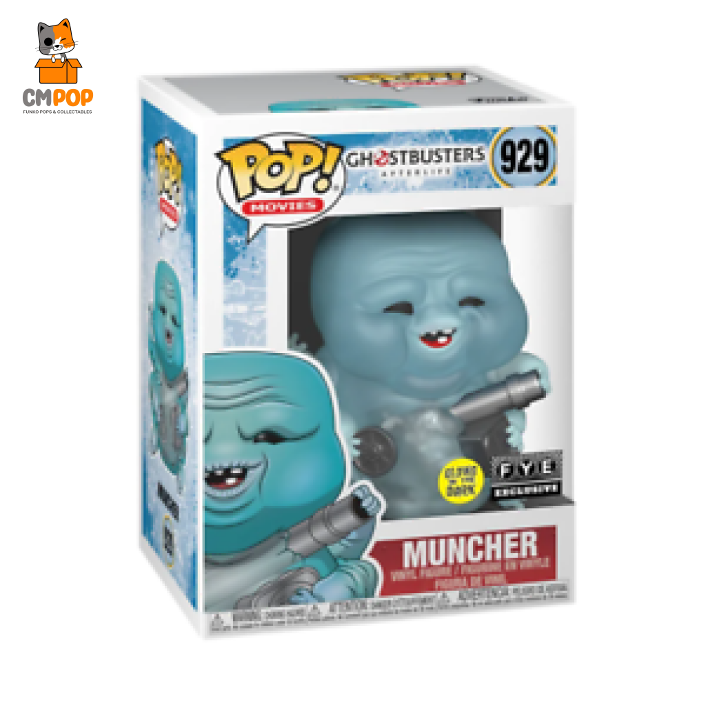 Muncher Gitd - #929 Funko Pop! Ghostbusters Afterlife Fye Exclusive Pop