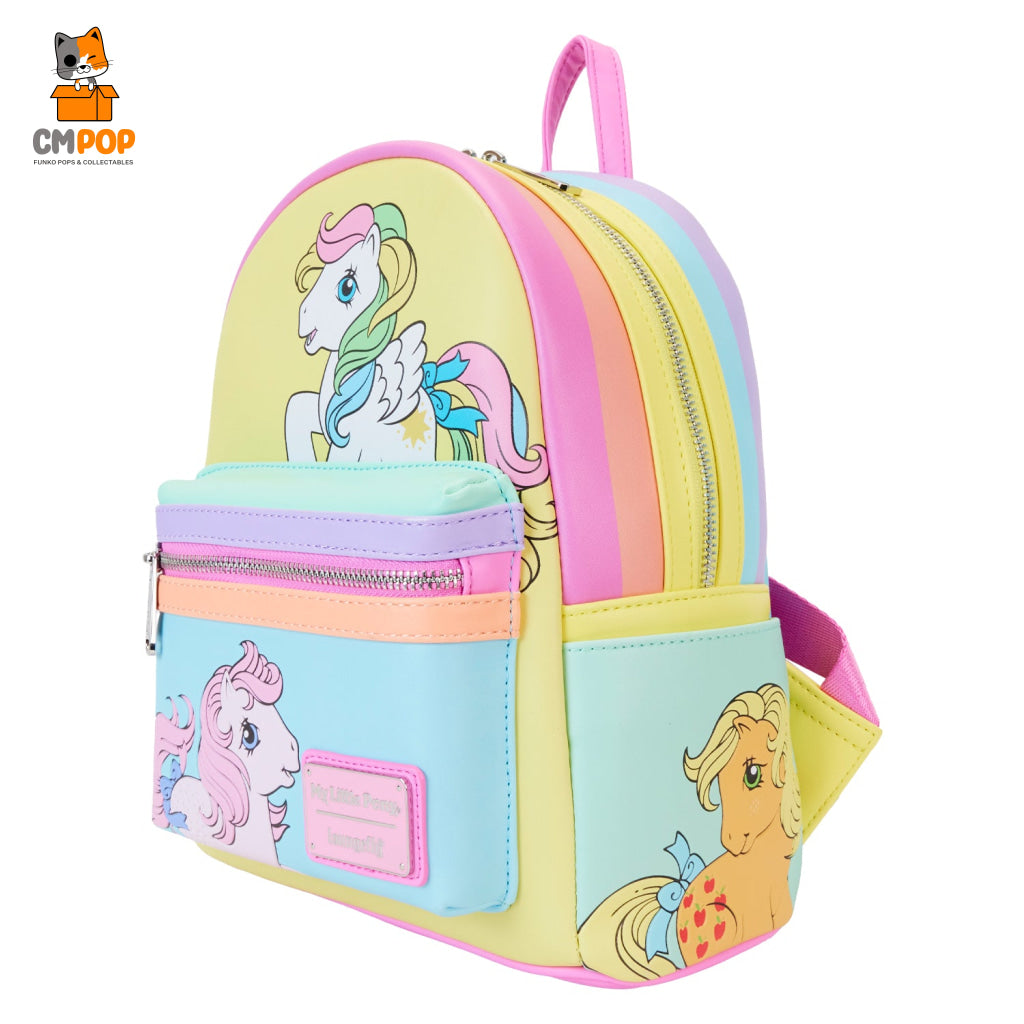 My Little Pony Colour Block Mini Backpack - Loungefly