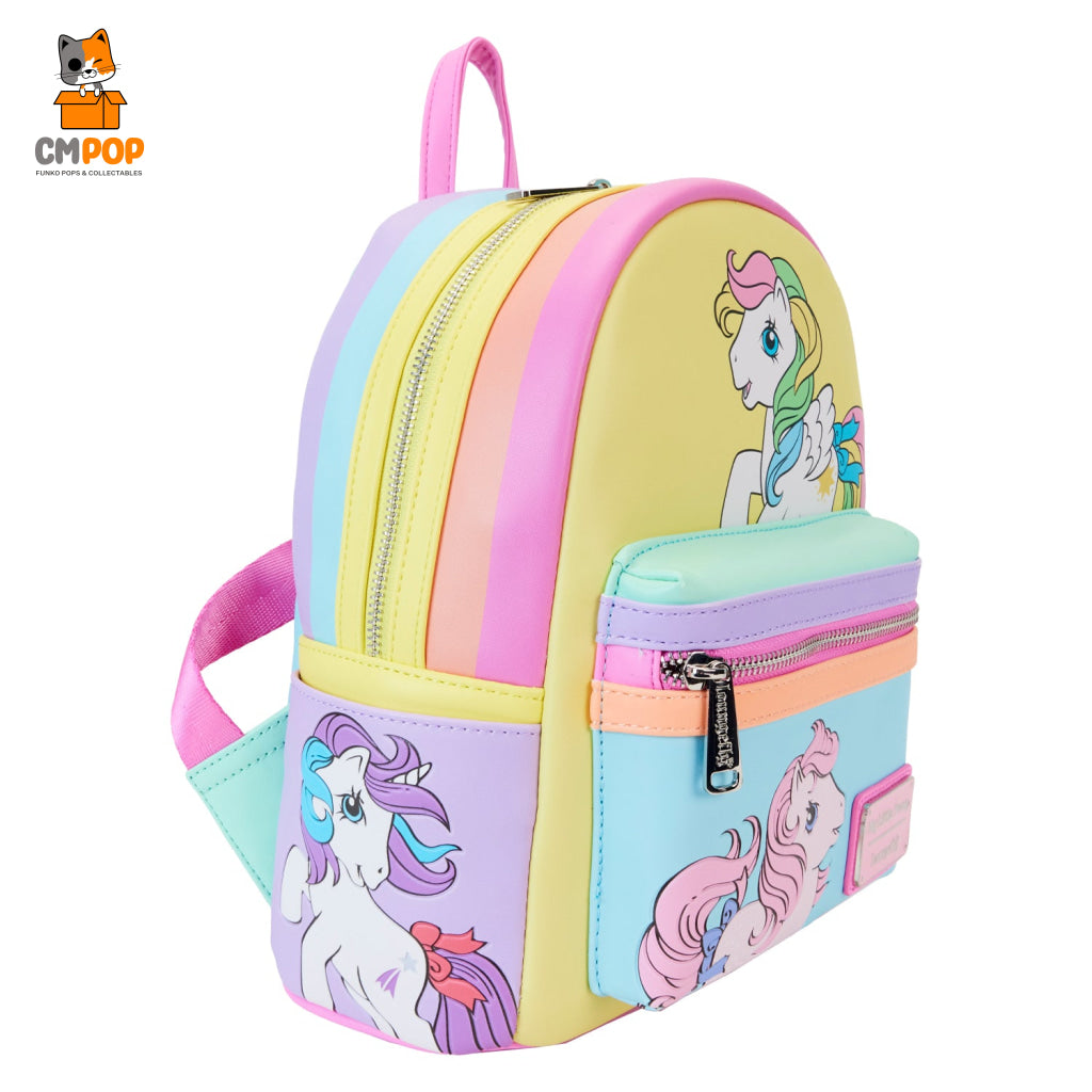 My Little Pony Colour Block Mini Backpack - Loungefly