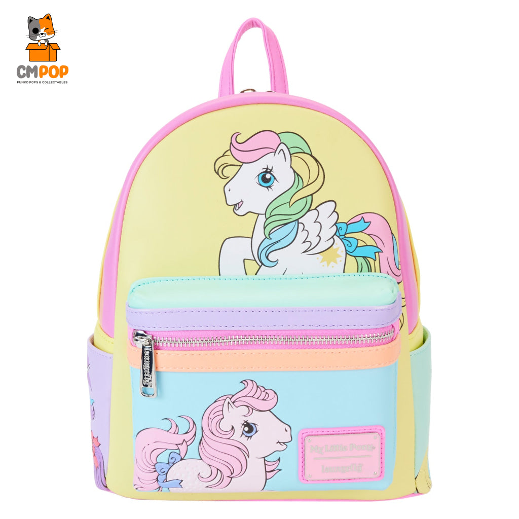 My Little Pony Colour Block Mini Backpack - Loungefly