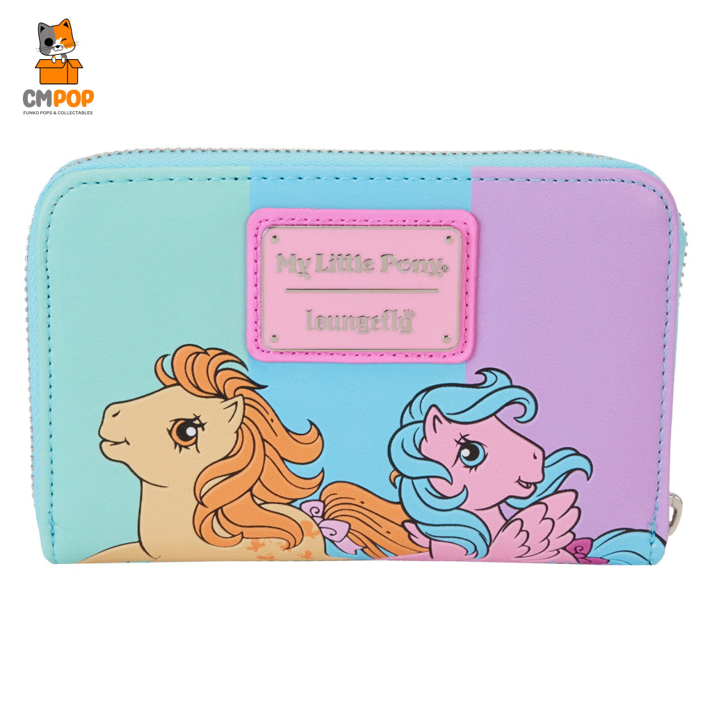 My Little Pony Colour Block Zip Around Wallet - Loungefly