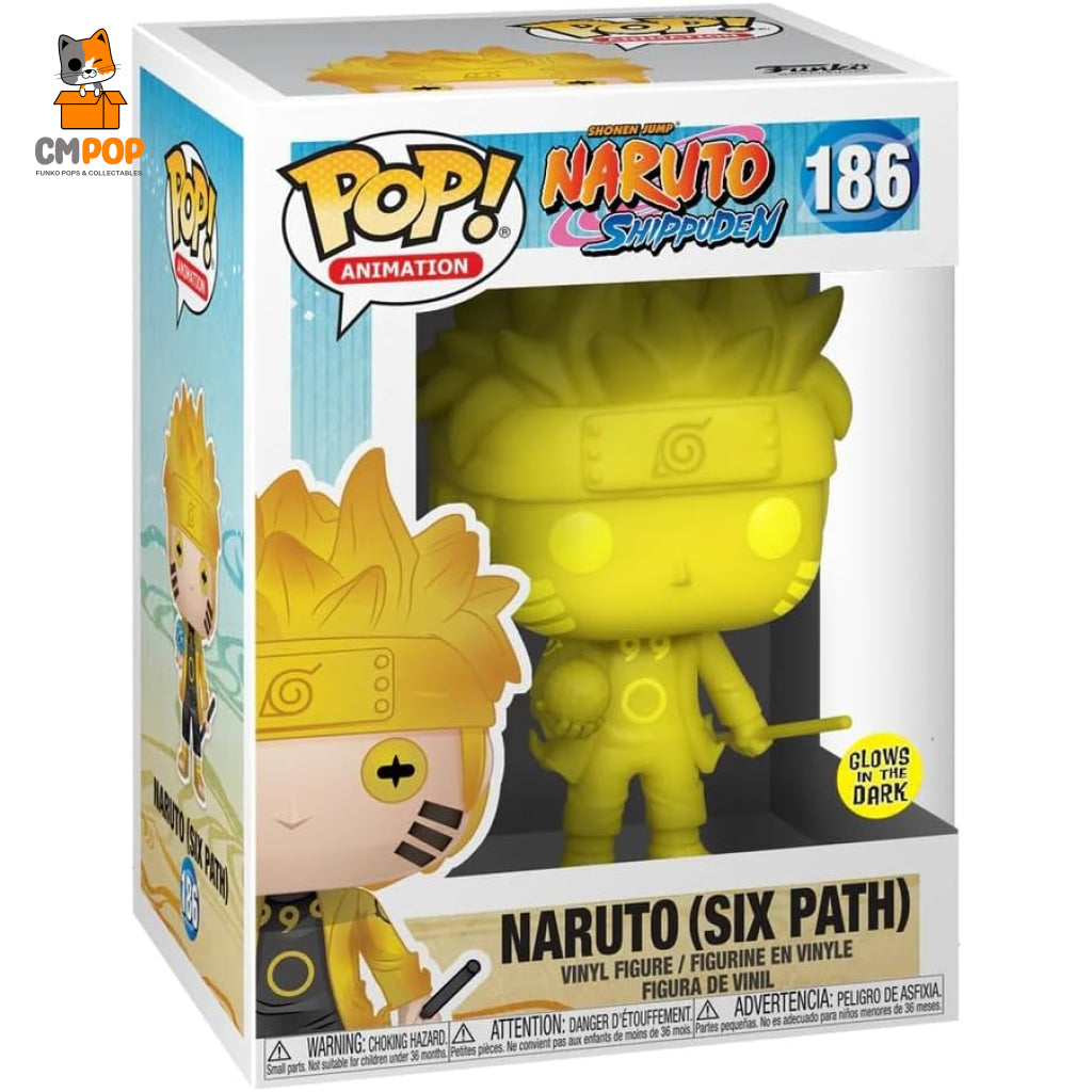 Naruto Six Path - #186- Funko Pop! Shippuden Gitd Pop