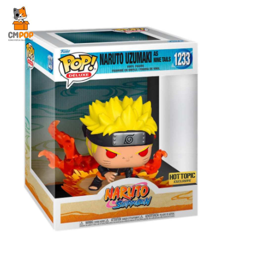 Naruto Uzumaki- 1233 - Funko Pop! Shippuden Hot Topic Exclusive Pop