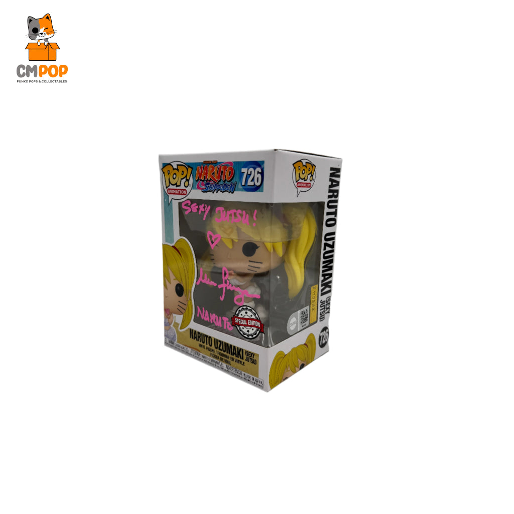 Naruto Uzumaki (Sexy Jutsui) - #726 - Funko Pop! - Animation - Naruto Shippuden - Special Edition - Signed By