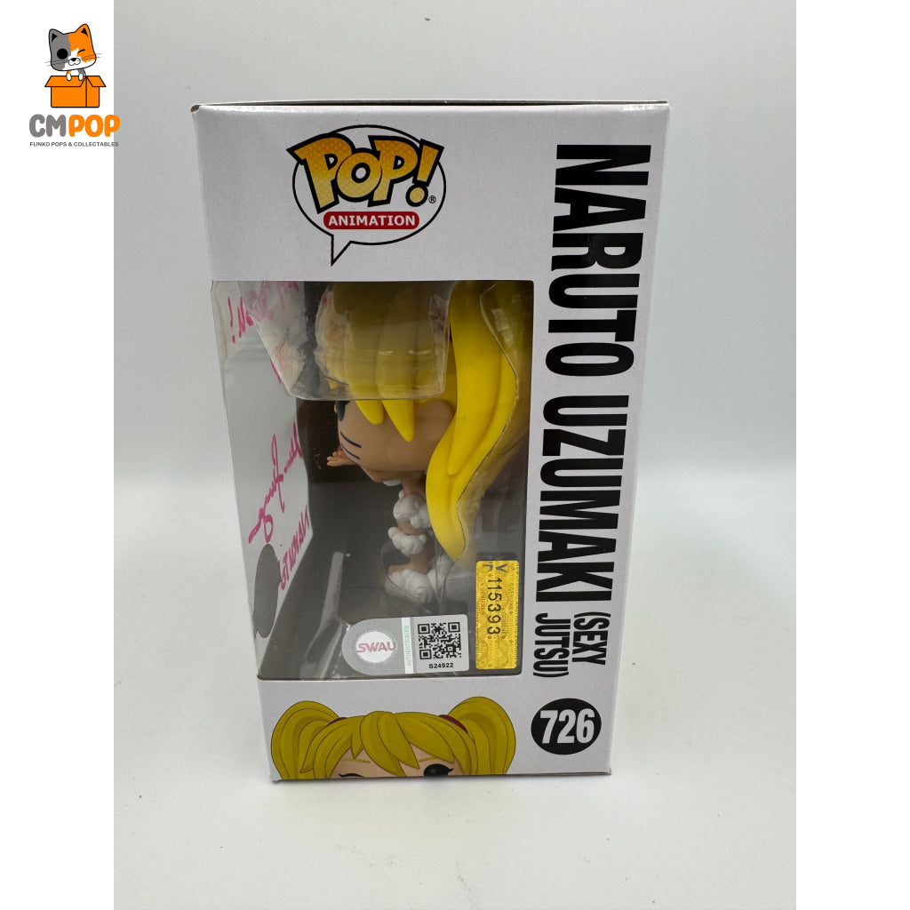 Naruto Uzumaki (Sexy Jutsui) - #726 - Funko Pop! - Animation - Naruto Shippuden - Special Edition - Signed By