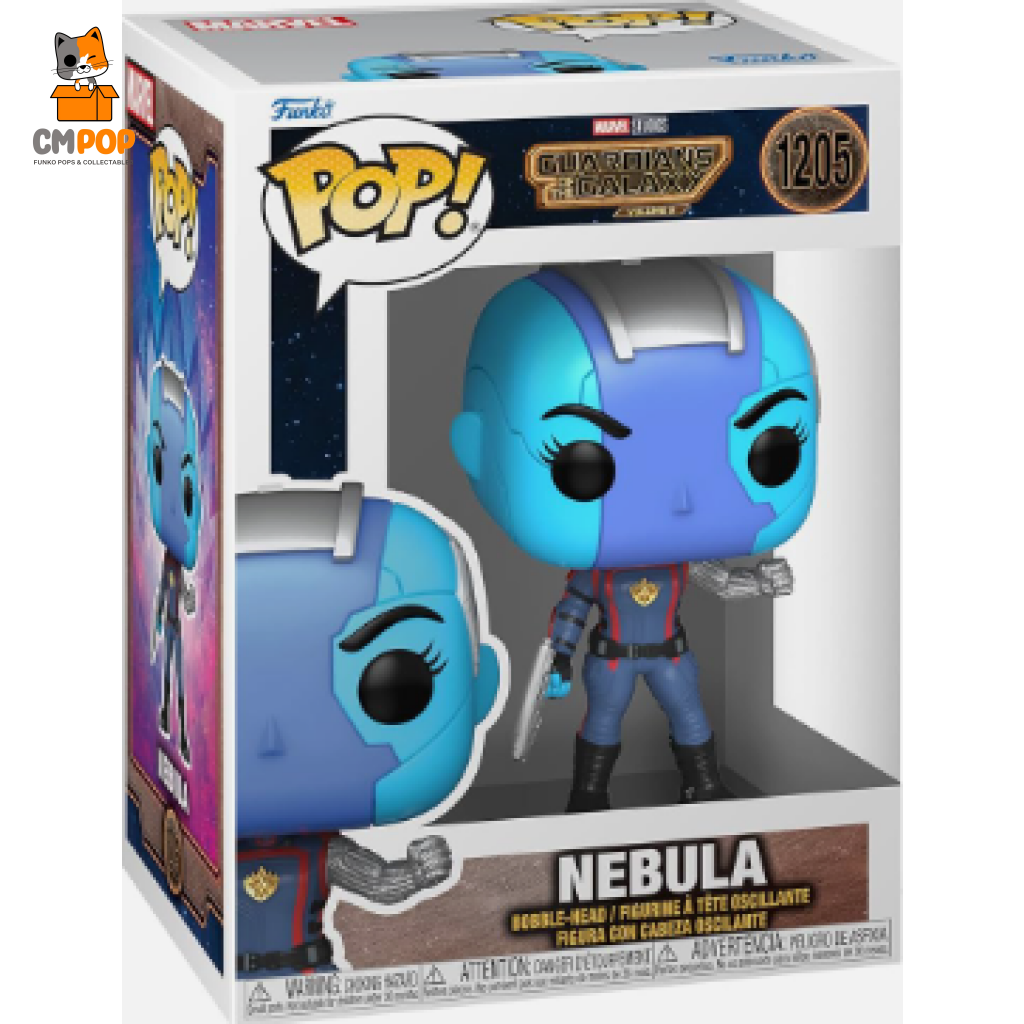 Nebula - #1205 Funko Pop! Marvel Guardians Of The Galaxy Pop