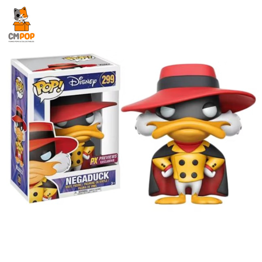 Negaduck - #299 Funko Pop! Px Previews Exclusive