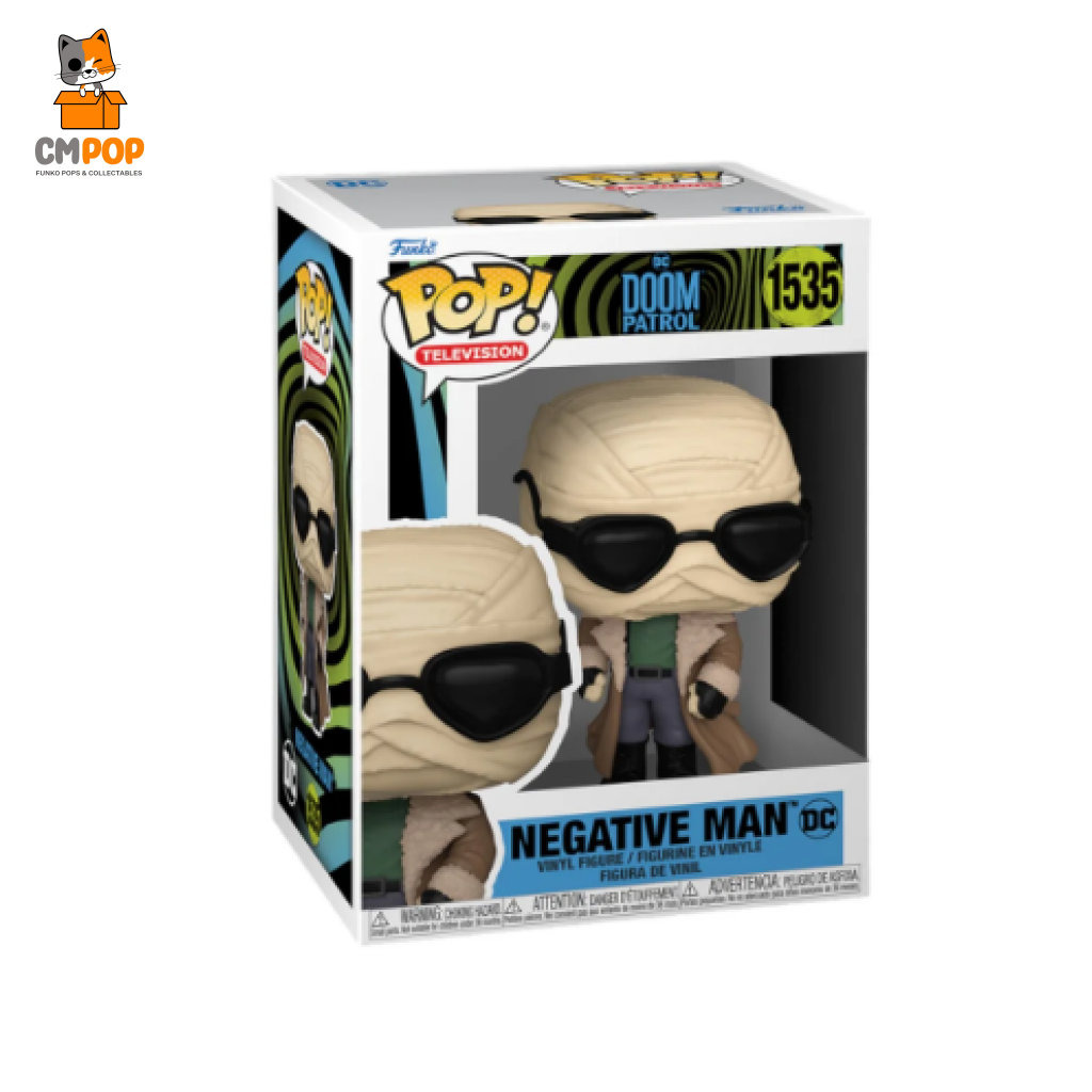 Negative Man - #1535 Funko Pop! Doom Patrol Tv Pop