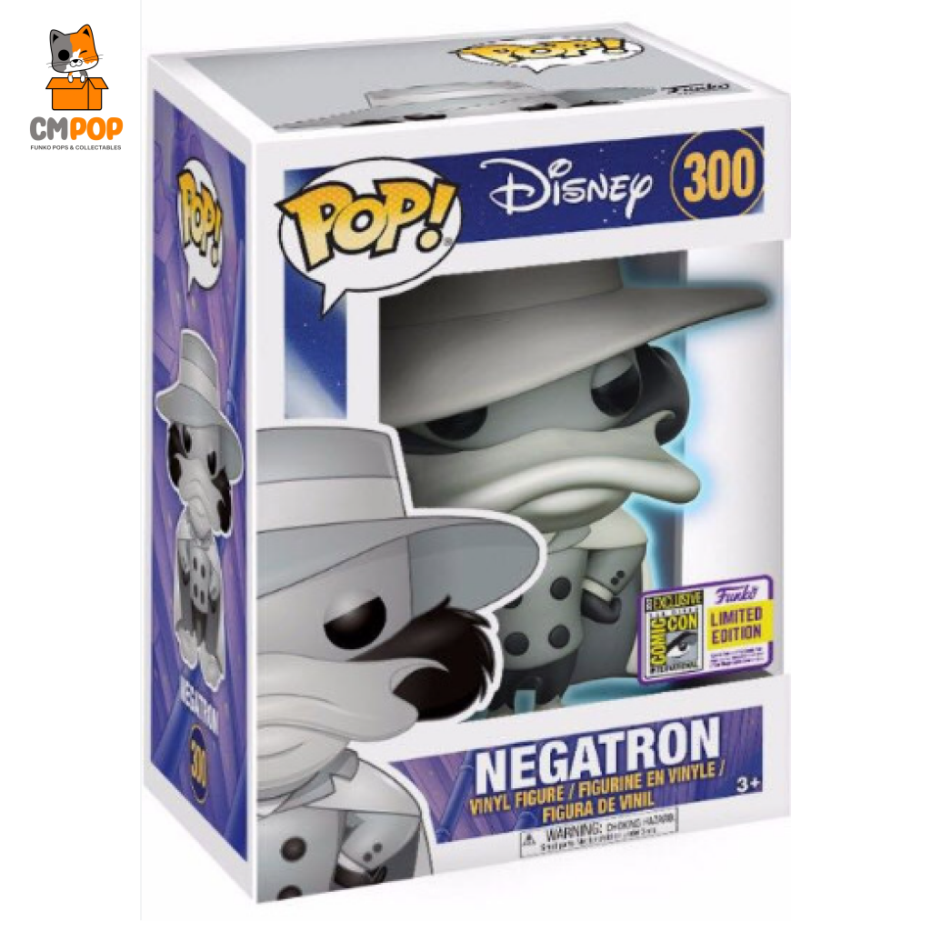 Negatron - #300- Funko Pop! Disney Convention Exclusive Pop