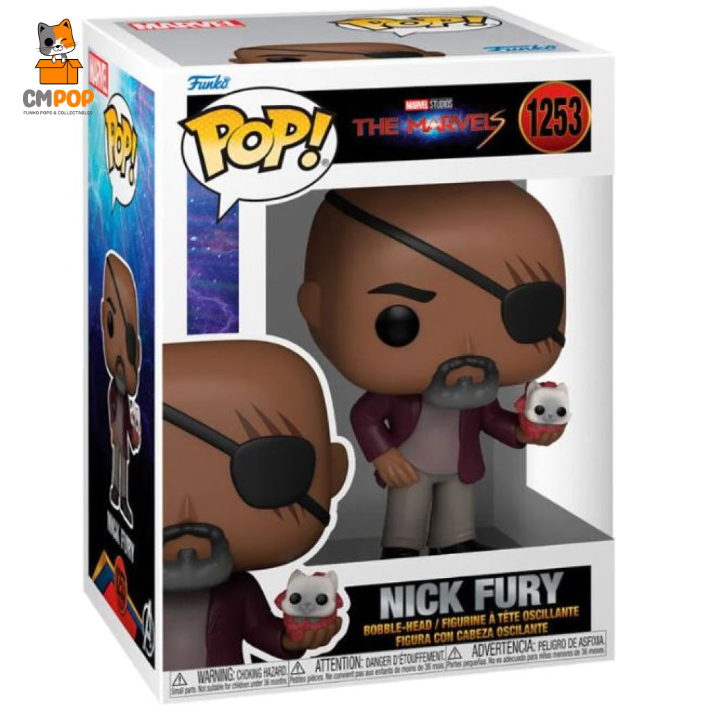 Nick Fury - #1253 Funko Pop! Marvel The Marvels Pop