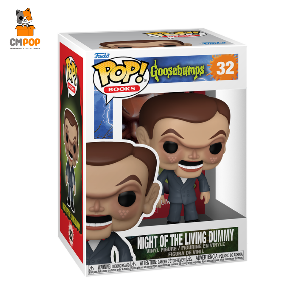 Night Of The Living Dummy - #32 Funko Pop! Books Goosebumps Pop