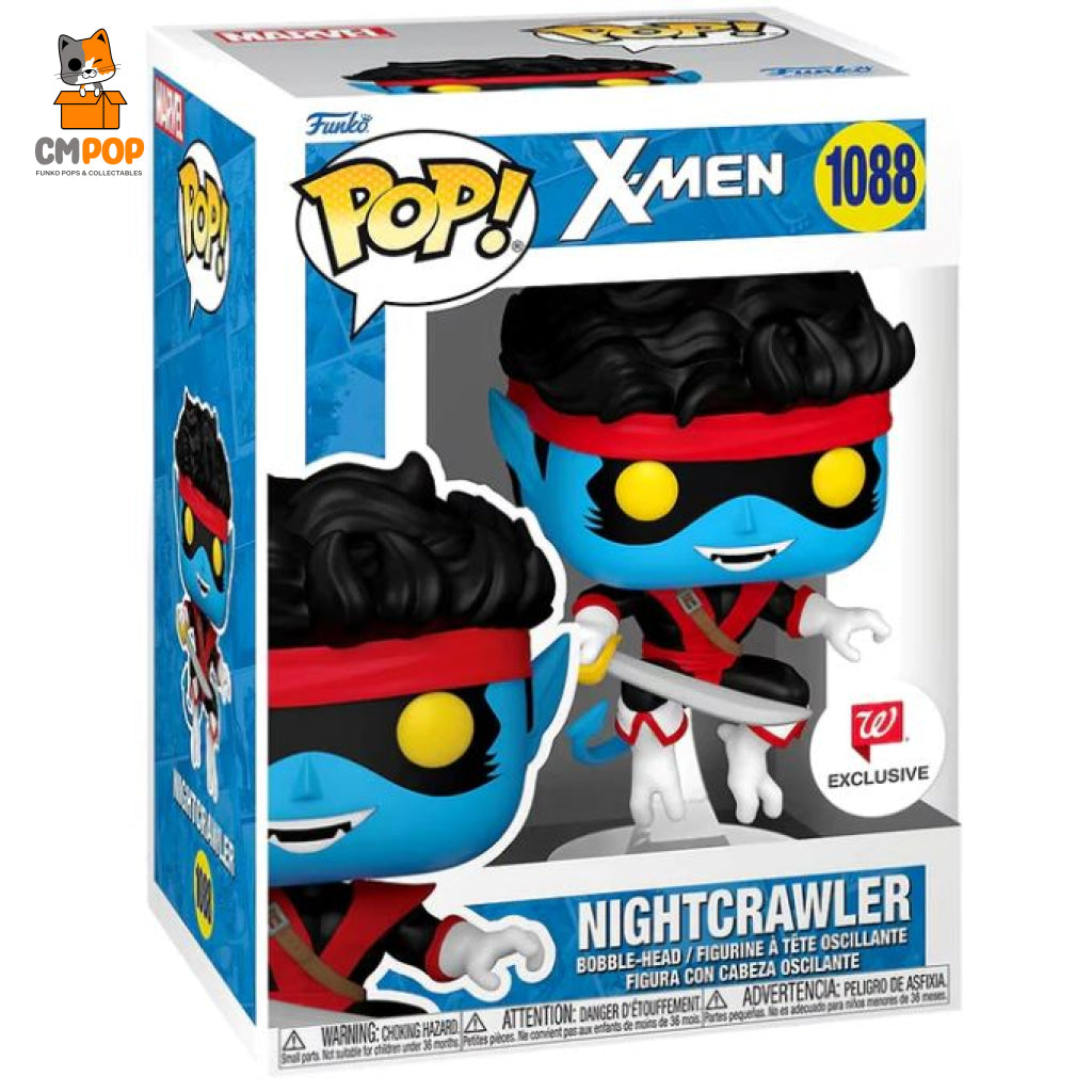 Nightcrawler - #1088 Funko Pop! Marvel X-Men Walgreens Exclusive Pop