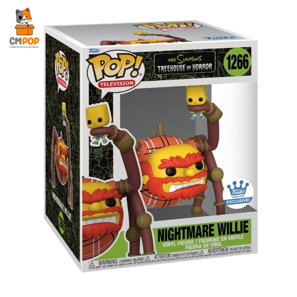 Nightmare Willie - #1266 Funko Pop! The Simpsons Shop Exclusive Pop