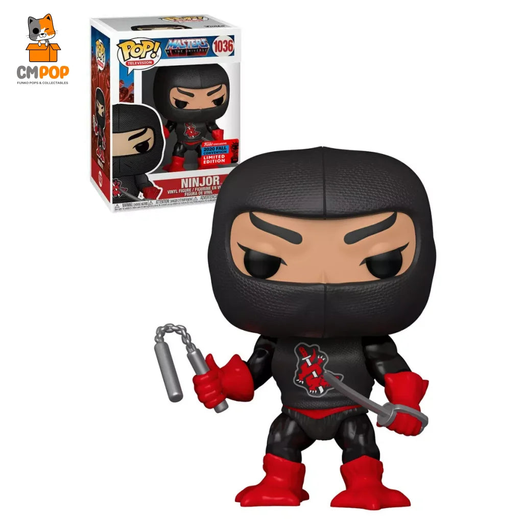 Ninjor - #1036 Funko Pop! Television Masters Of The Universe 2020 Convention Limited Edition