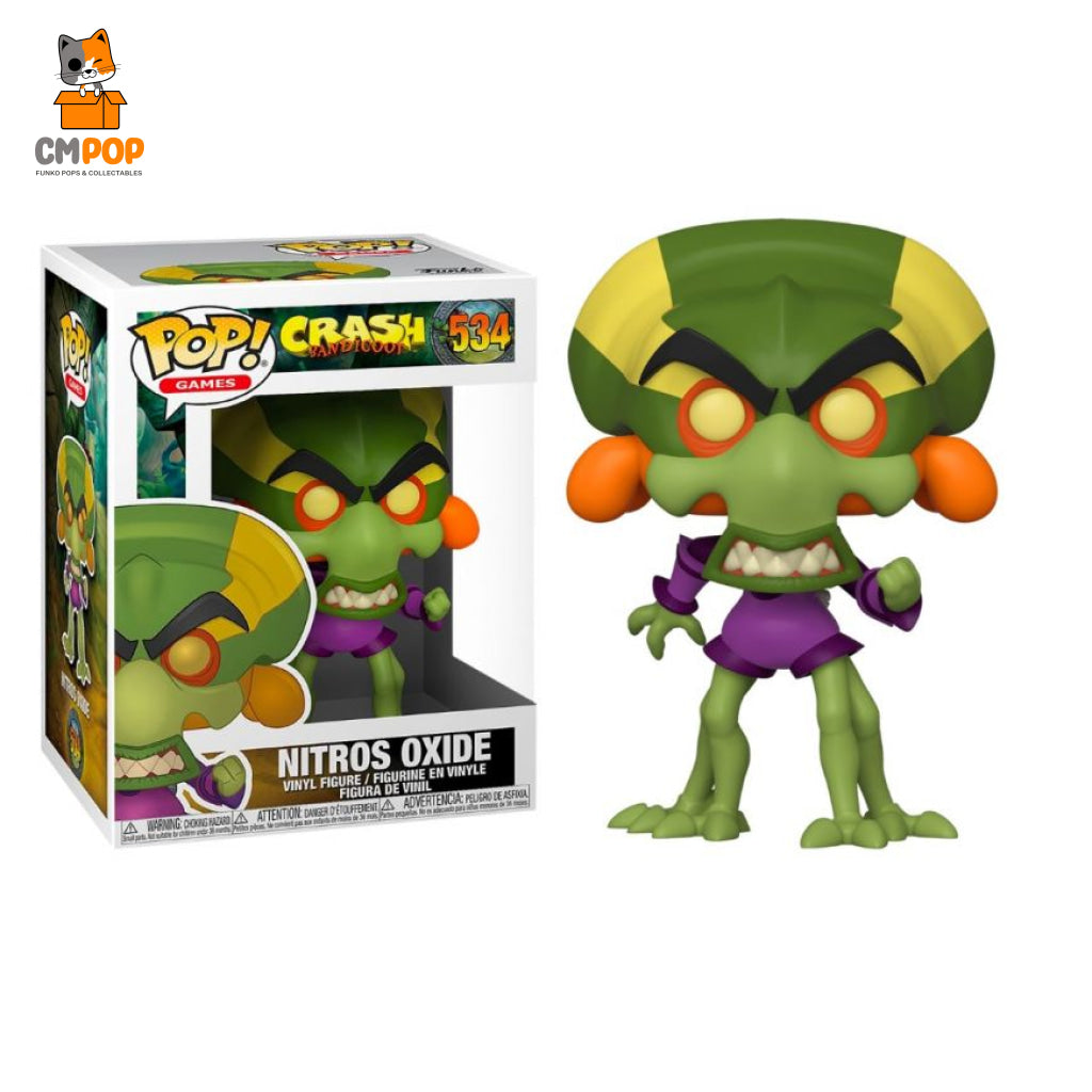 Nitros Oxide - #534 Funko Pop! Games Crash Bandicoot