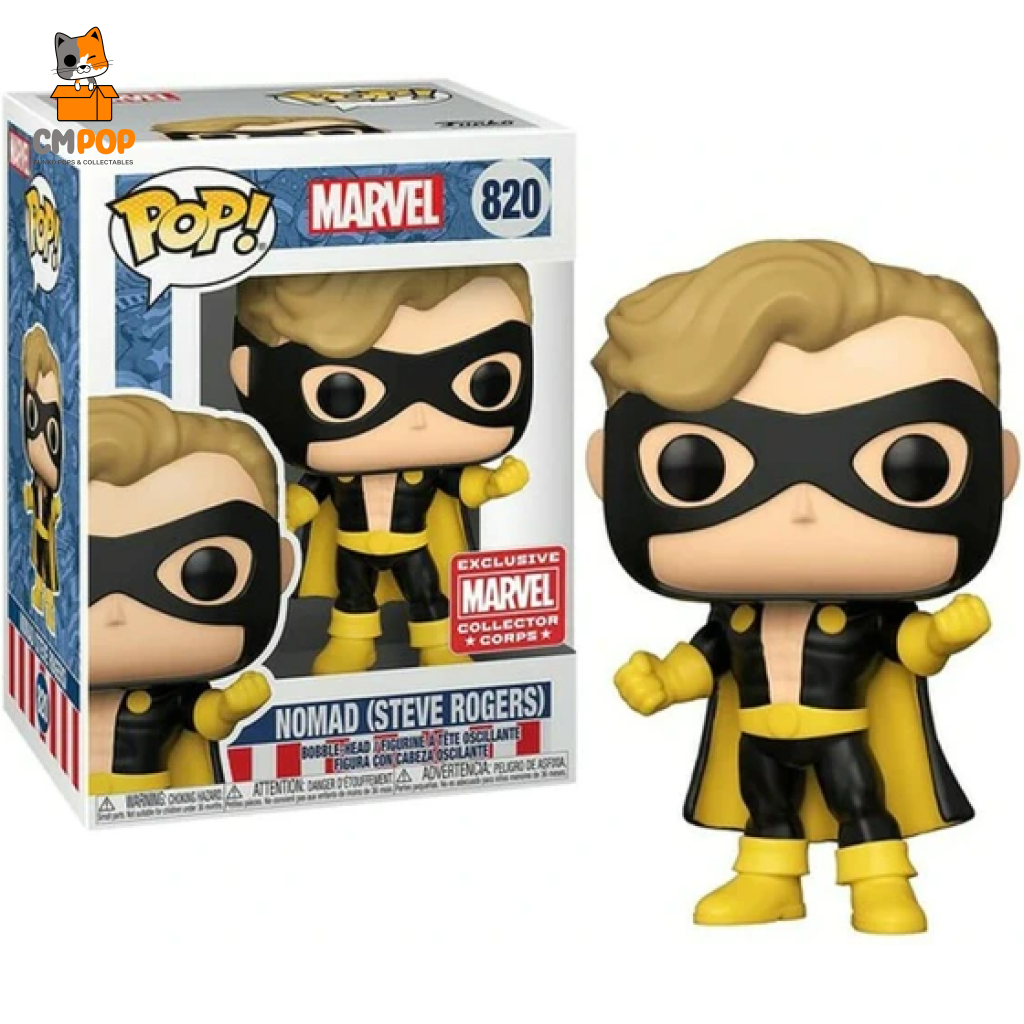 Nomad (Steve Rodgers) - #820 Funko Pop! Marvel Exclusive Pop