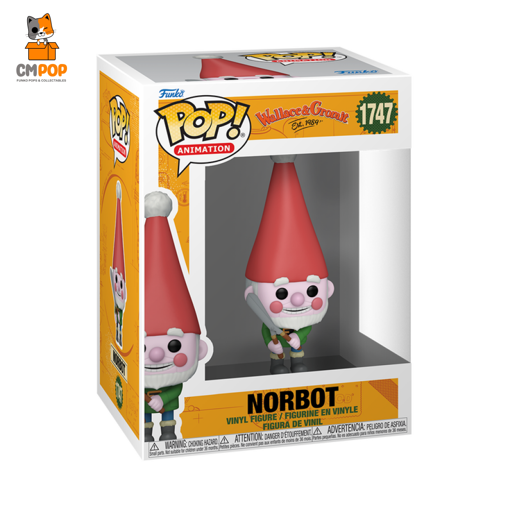 Norbot - #1747- Funko Pop! Wallace And Grommet Movies Pop