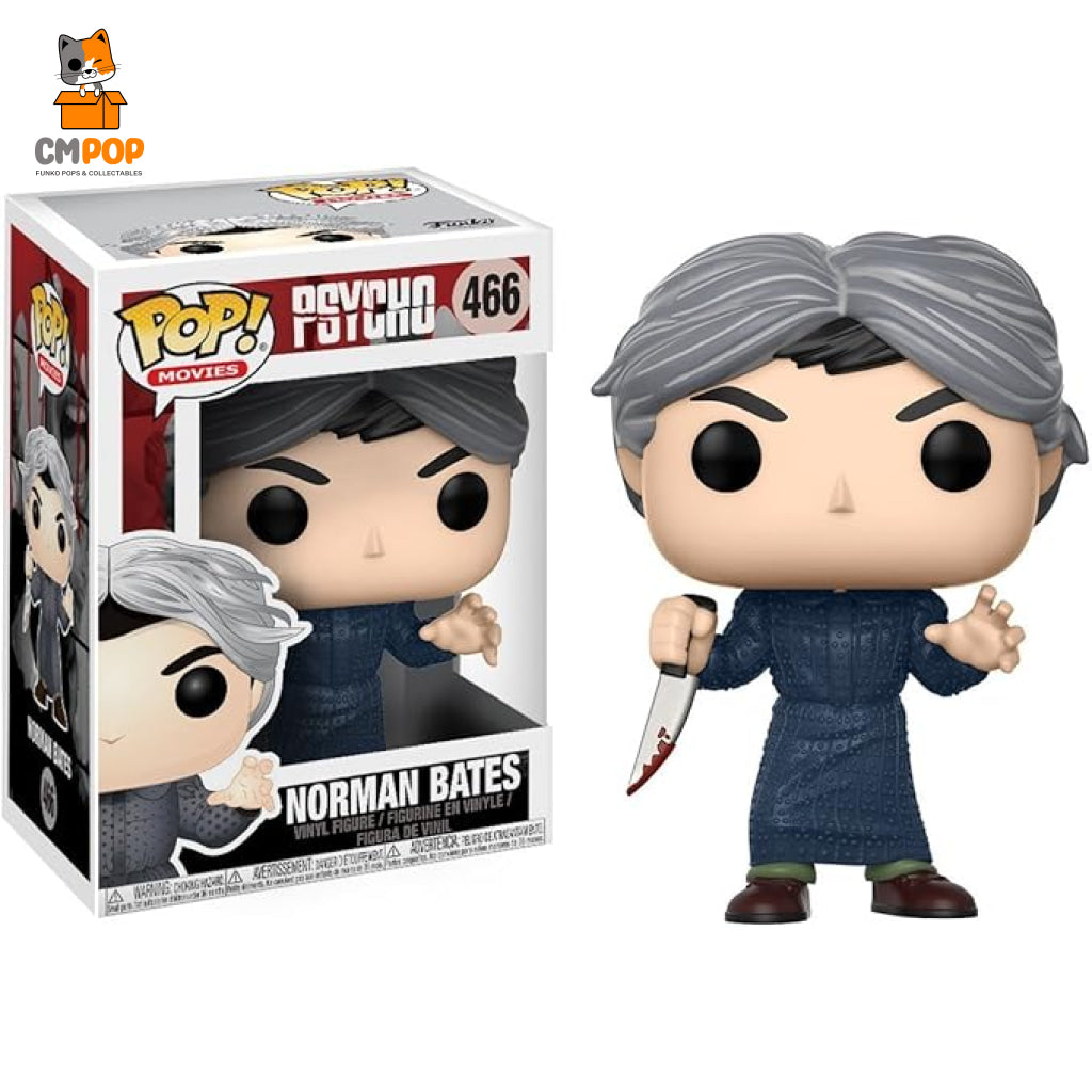 Norman Bates - #466 Funko Pop! Moviea Horror Psycho