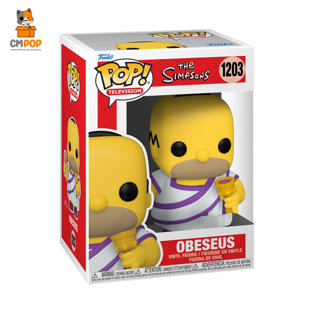 Obesus - #1203 Funko Pop! The Simpsons Pop