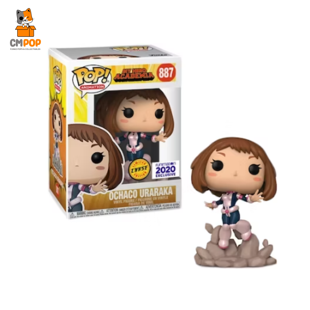 Ochaco Uraraka Chase - #887 My Hero Academia Funimation 2020 Exclusive Funko Pop