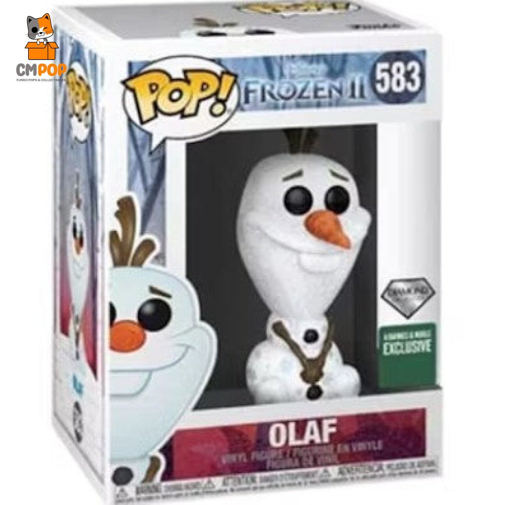 Olaf - #583 Funko Pop! Disney Frozen Diamond Collection A Barnes And Noble Exclusive