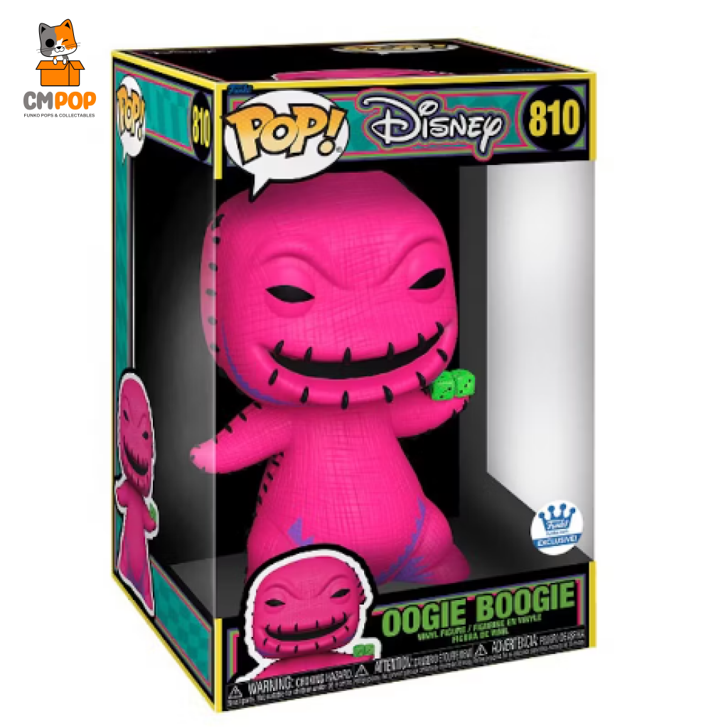 Oogie Boogie - #810 Funko Pop! Games The Nightmare Before Christmas Exclusive Jumbo Pop