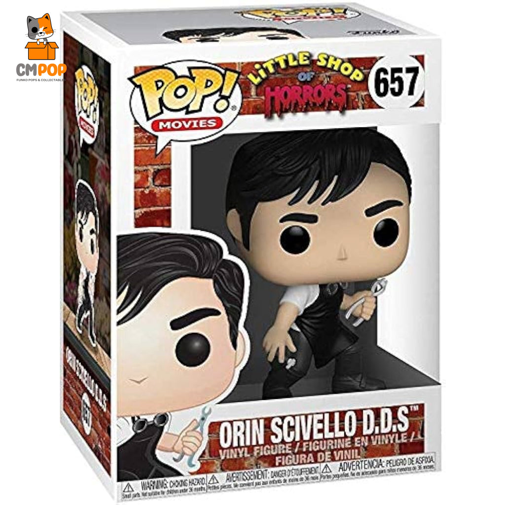 Orin Scrivello D.d.s - #657 Funko Pop! Movies Little Shop Of Horrors