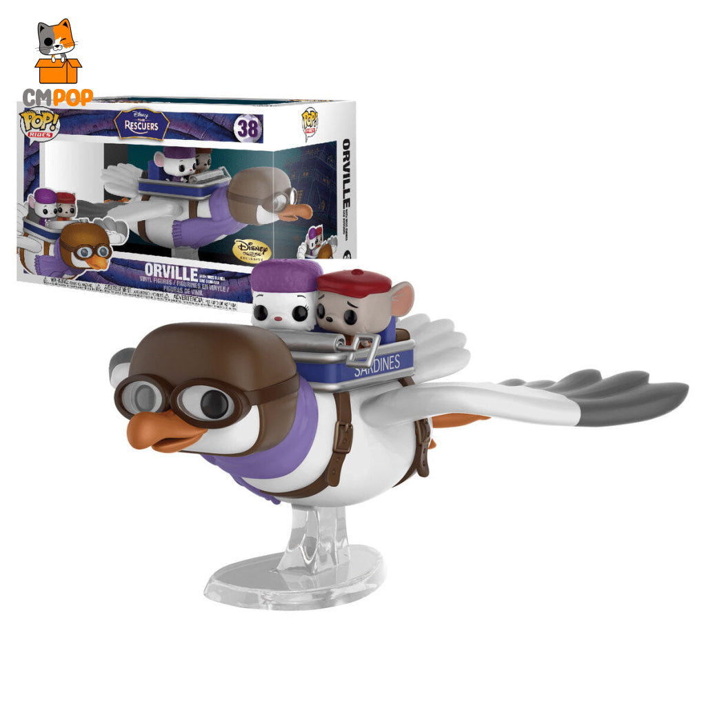 Orville With Miss Bianca And Bernard - #38 Funko Pop! Rides Disney The Rescuers