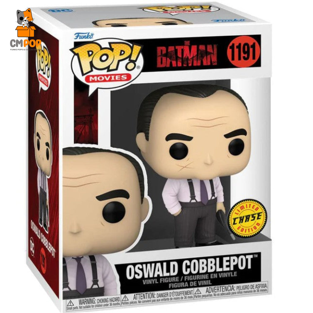 Oswald Cobblepot - #1191 Funko Pop! Moves Batman Limited Chase Edition Pop