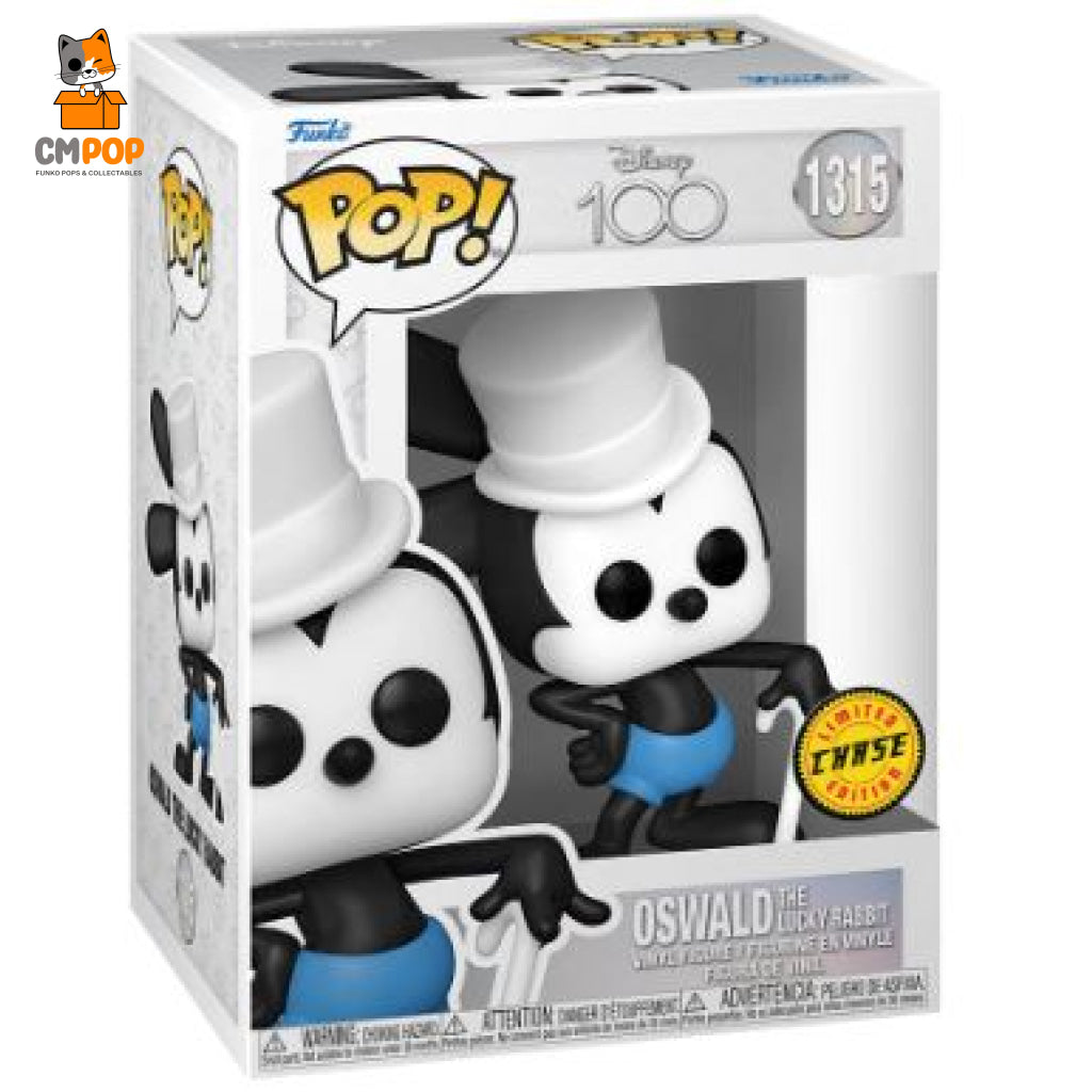 Oswald The Lucky Rabbit Chase - #1315 Funko Pop! Disney 100 Pop