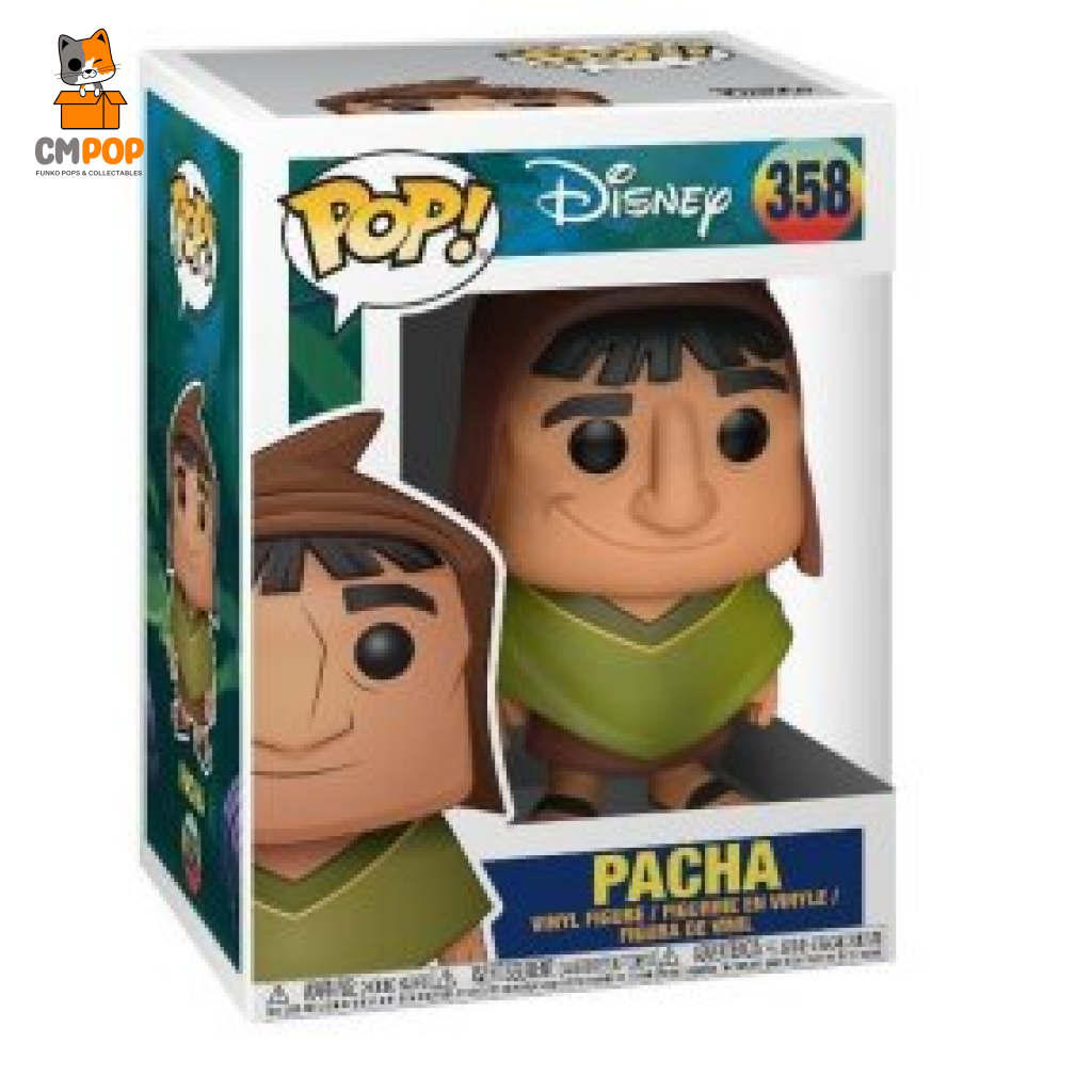 Pacha - #358- Funko Pop! Disney Emperors New Groove Pop